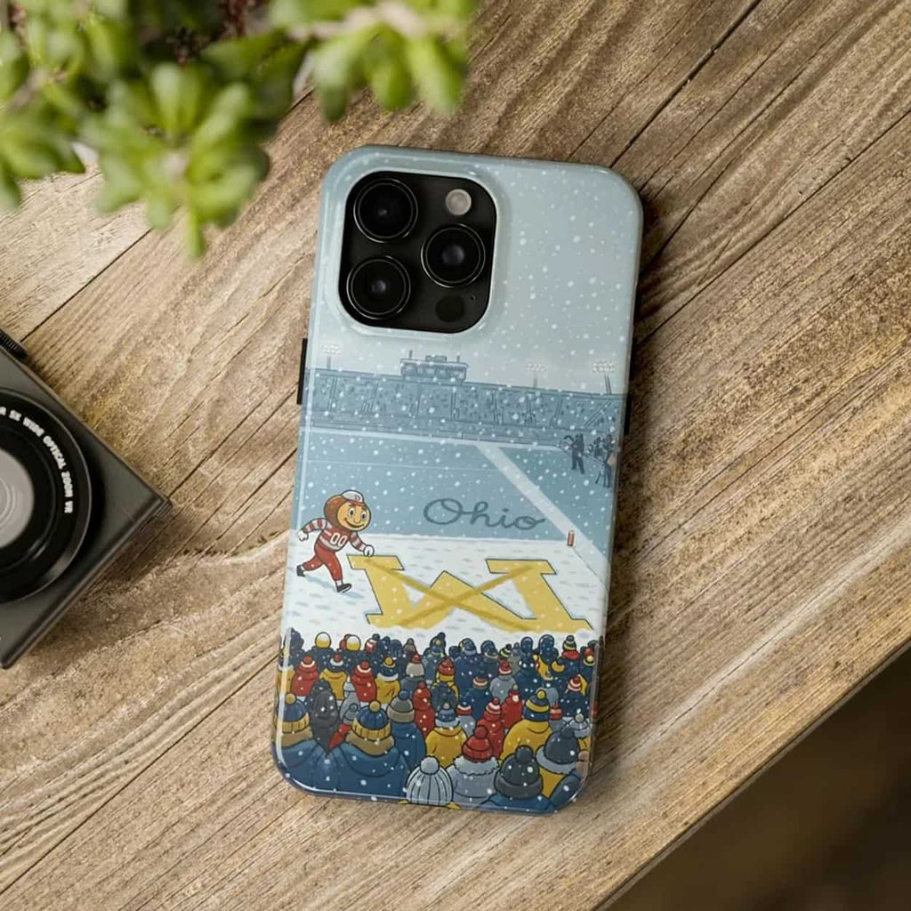 Ohio Erase The M Michigan Phone Case