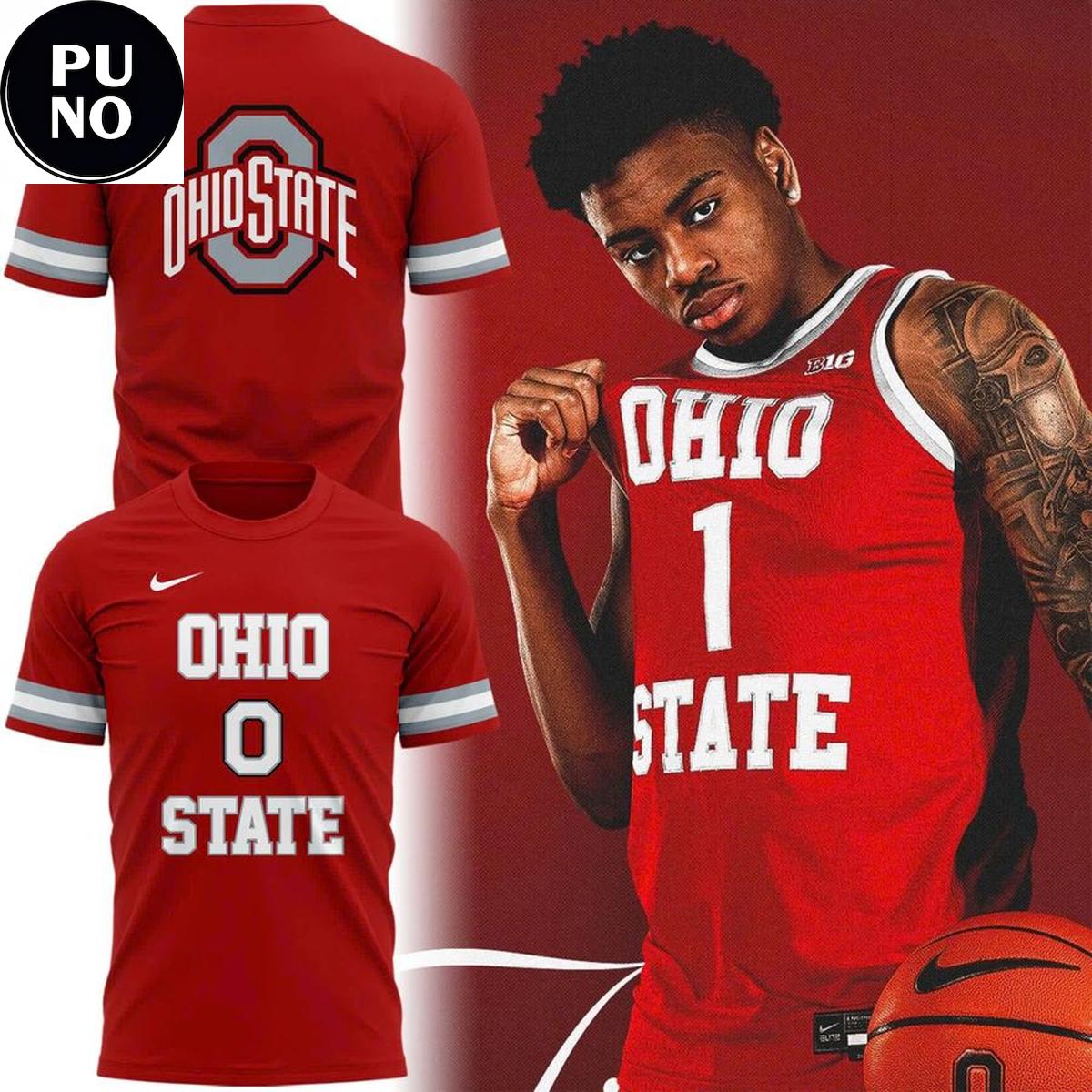 Ohio State Basketball x Jim Jackson Hoodie T-Shirt