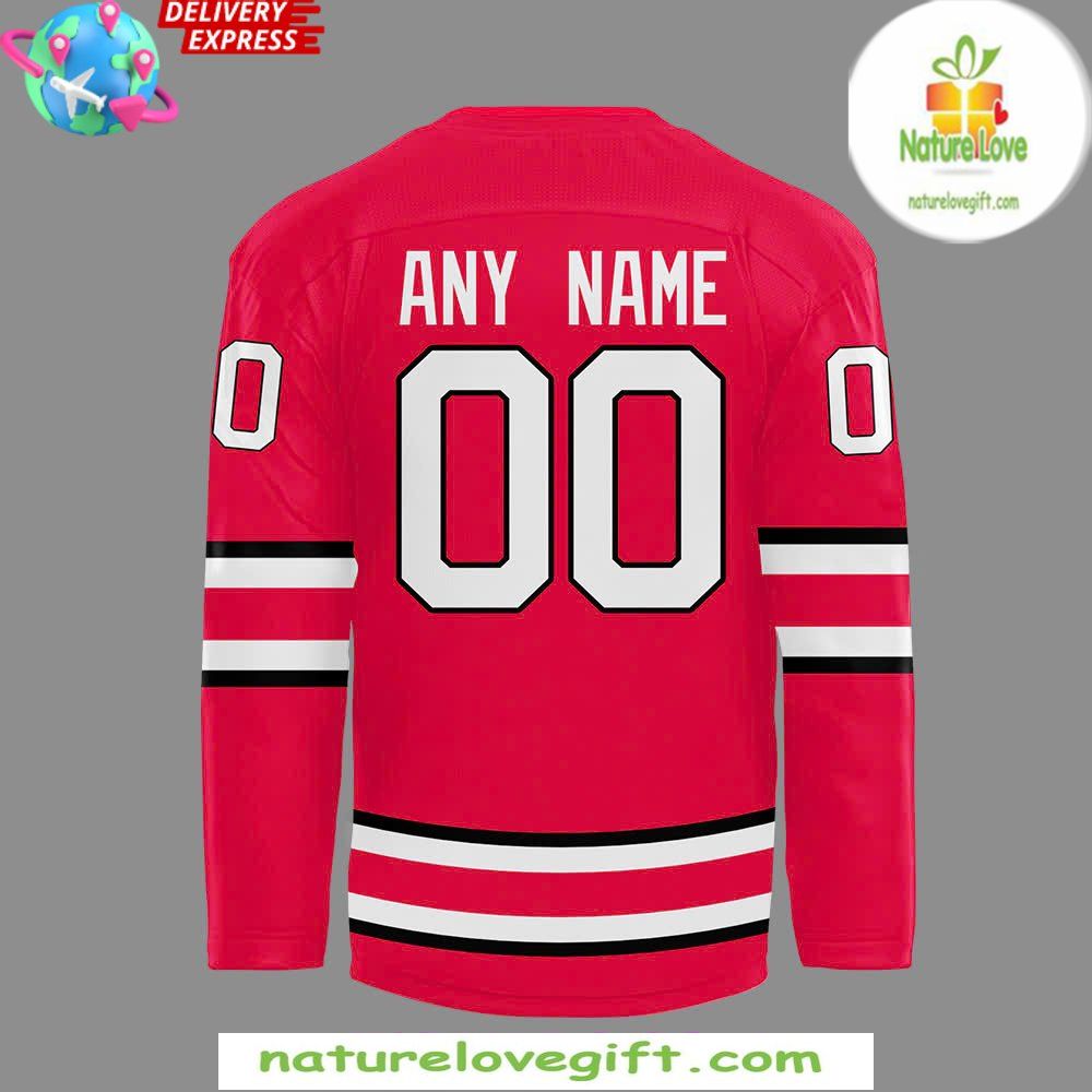 Ohio State Buckeyes 2026 Red Hockey Jersey Mens Fan Apparel