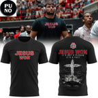 Ohio State Buckeyes 2026 Jesus Won Hoodie T-Shirt