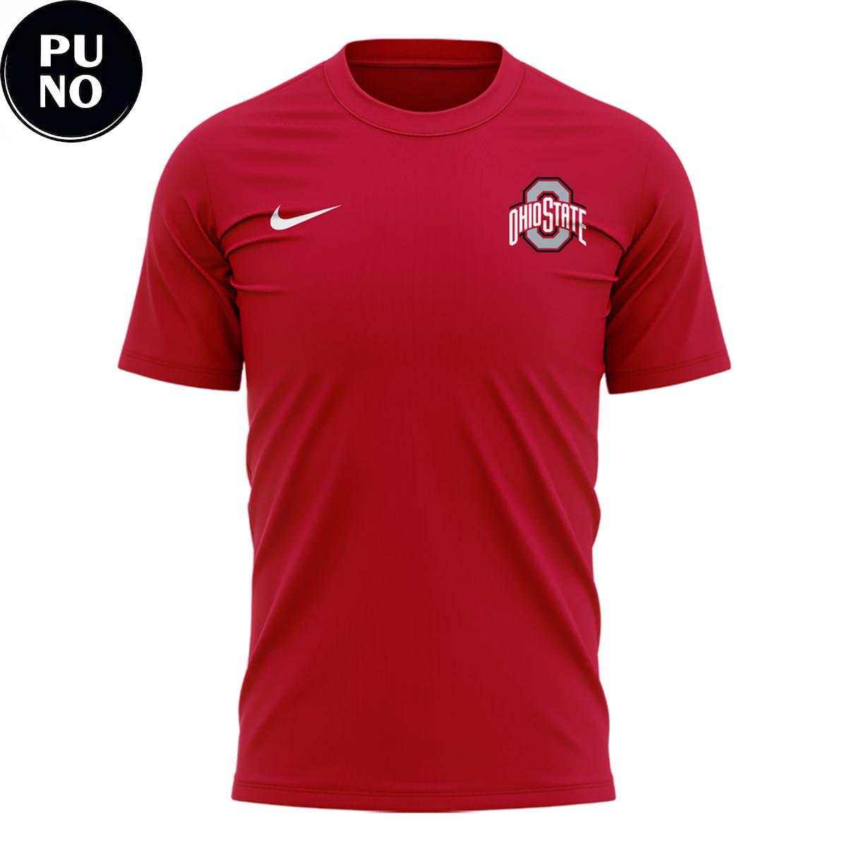Ohio State Buckeyes 2026 Jim Tressel Red T-Shirt