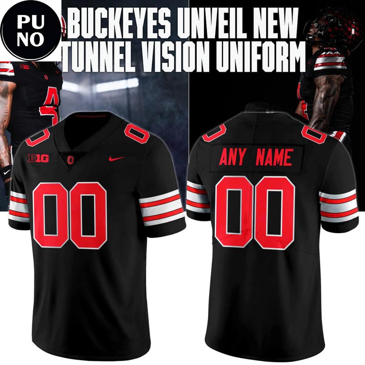 Ohio State Buckeyes 2026 New Season Perssonalized Football Jersey