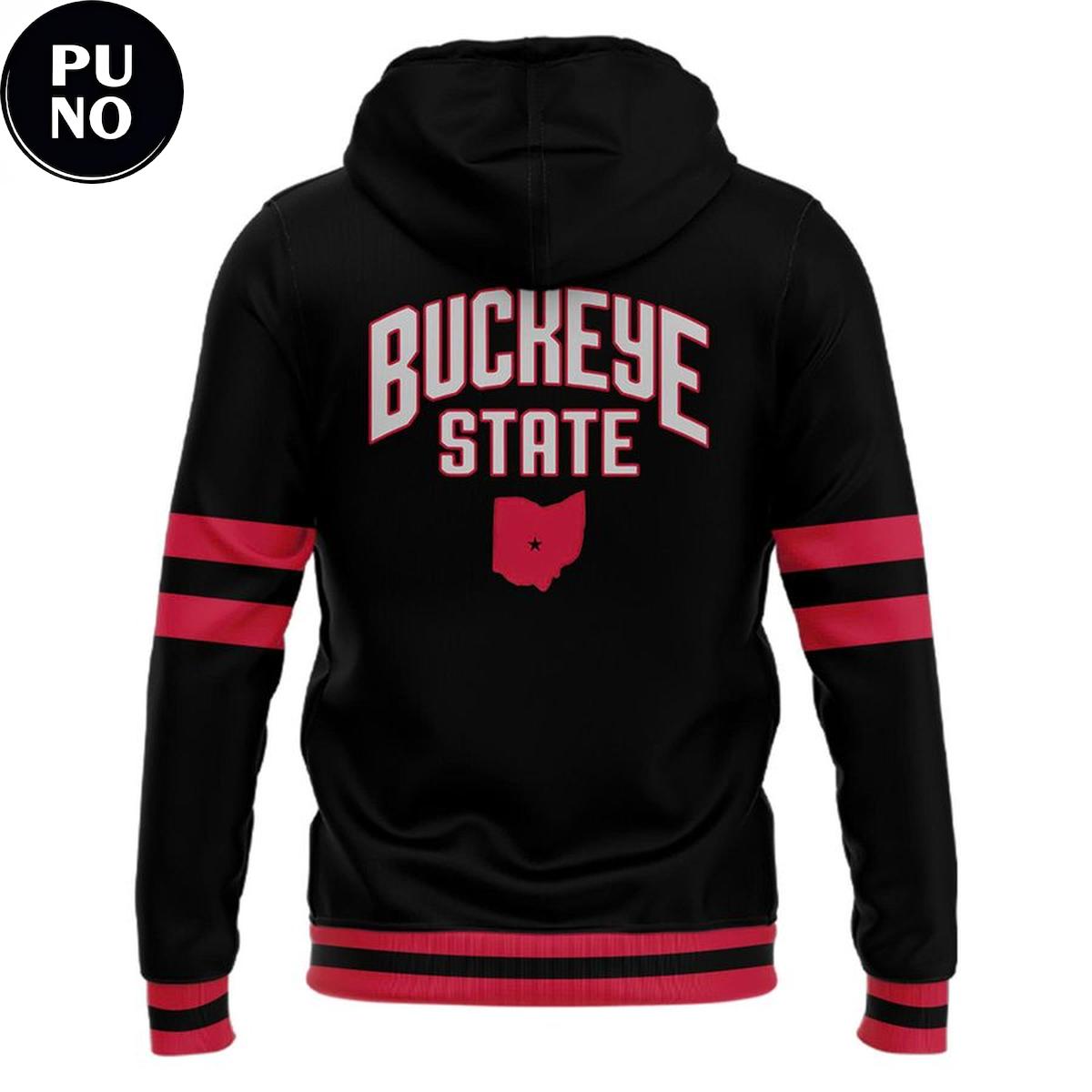 Ohio State Buckeyes Baseball Stealth Black 2026 Hoodie T-Shirt