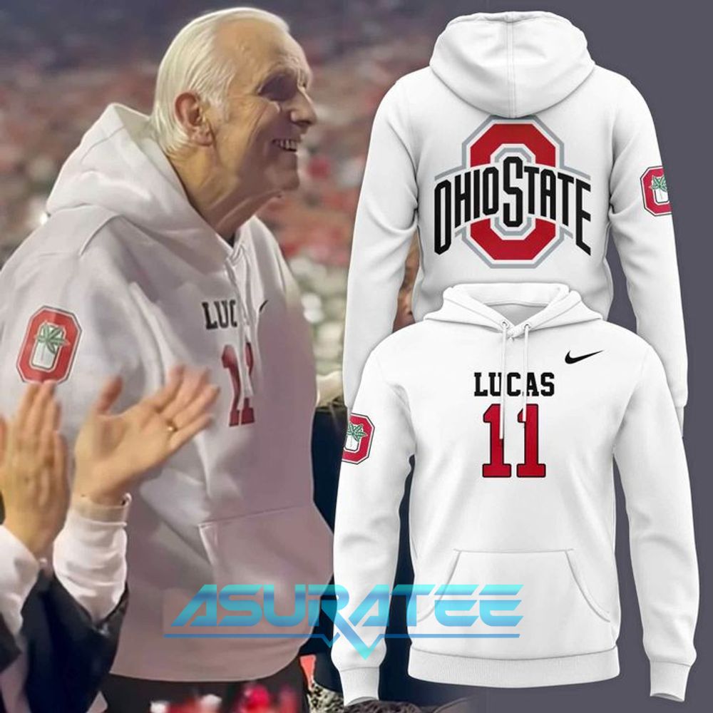 Ohio State Buckeyes Jerry Lucas Honoring Hoodie