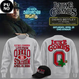 Ohio State Buckeyes x Luke Combs My Kinda Saturday Night Tour 2026 Hoodie Shirt