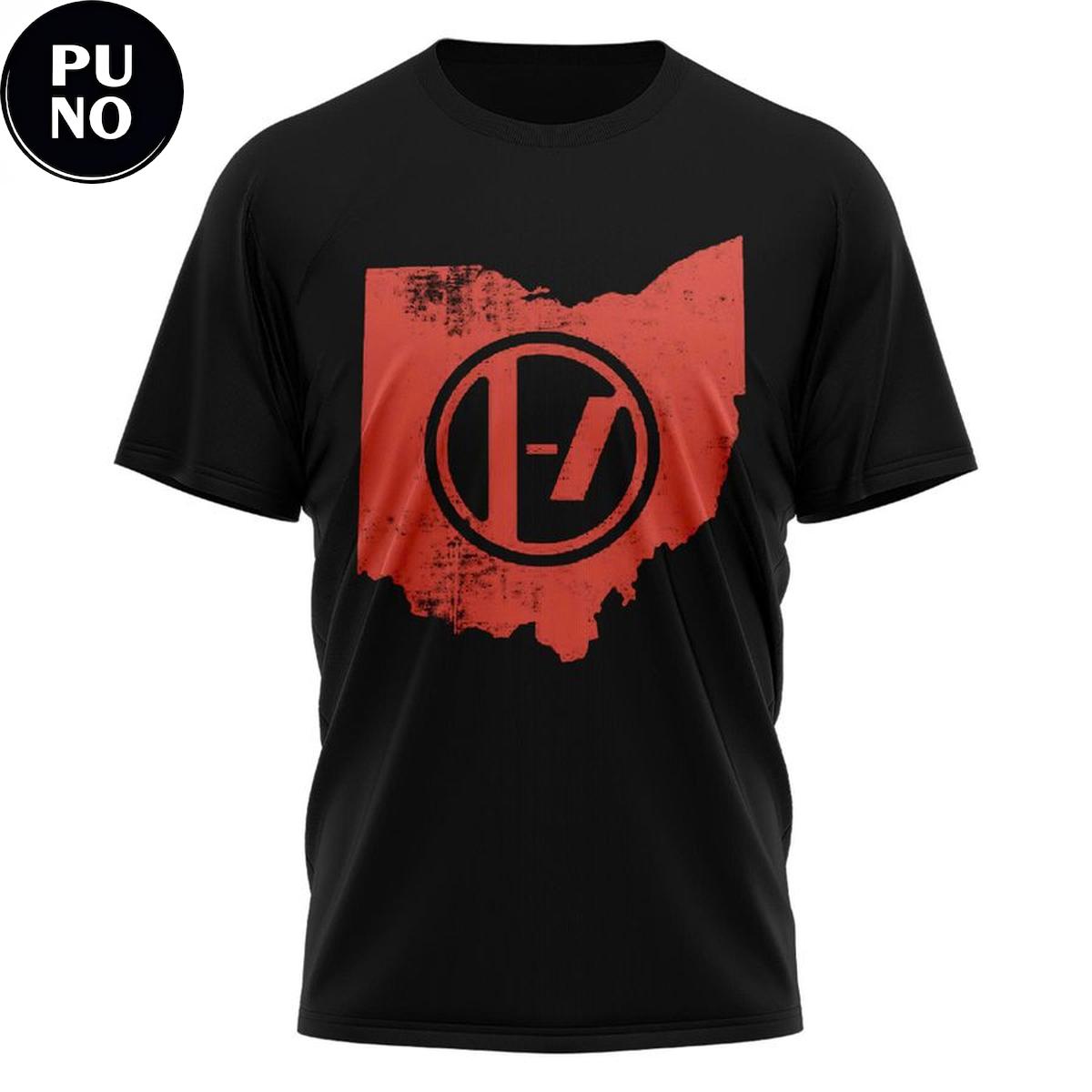 Ohio State Buckeyes x Twenty One Pilots Ohio Stadium 2026 T-Shirt