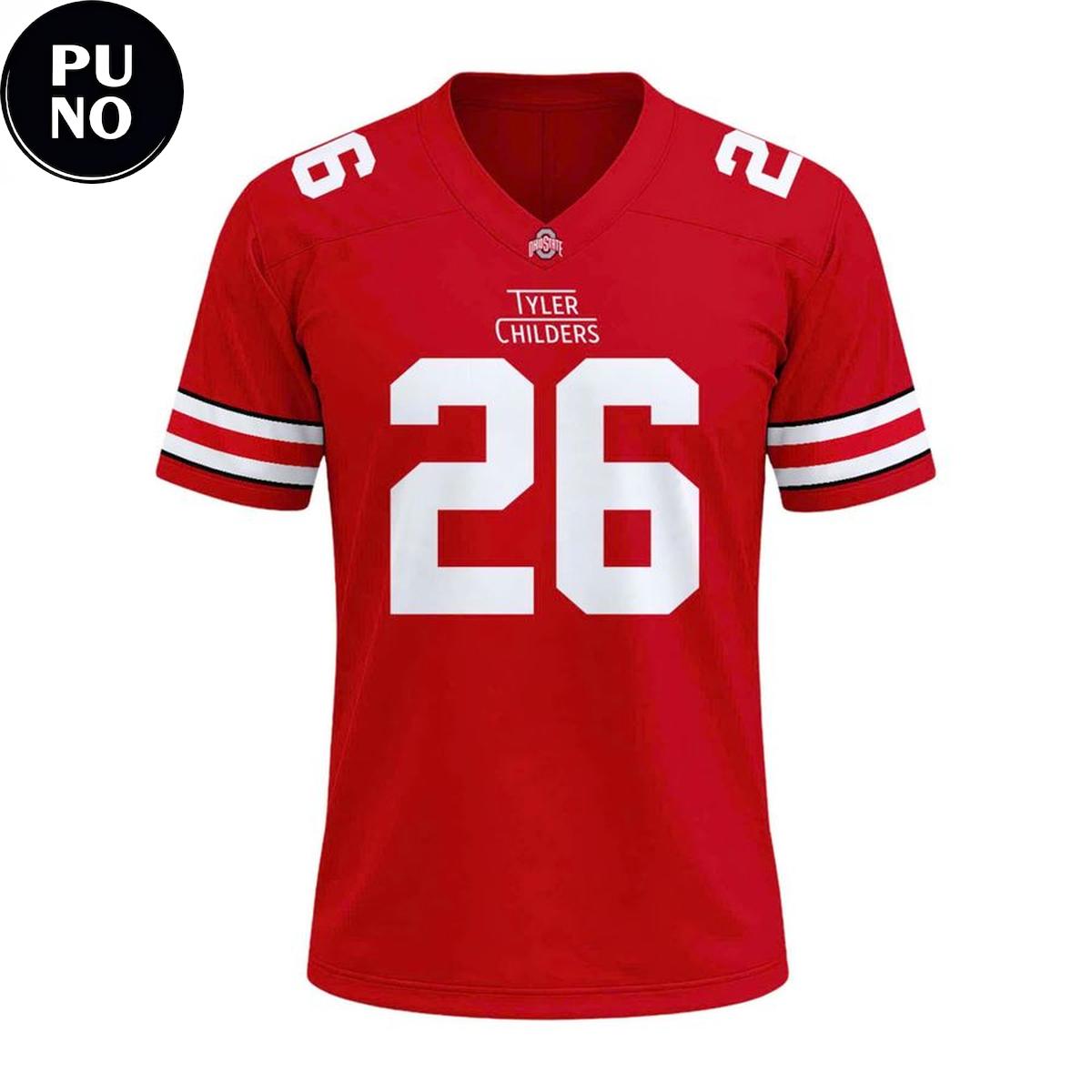 Ohio State Buckeyes x Tyler Childers 2026 Football Jersey