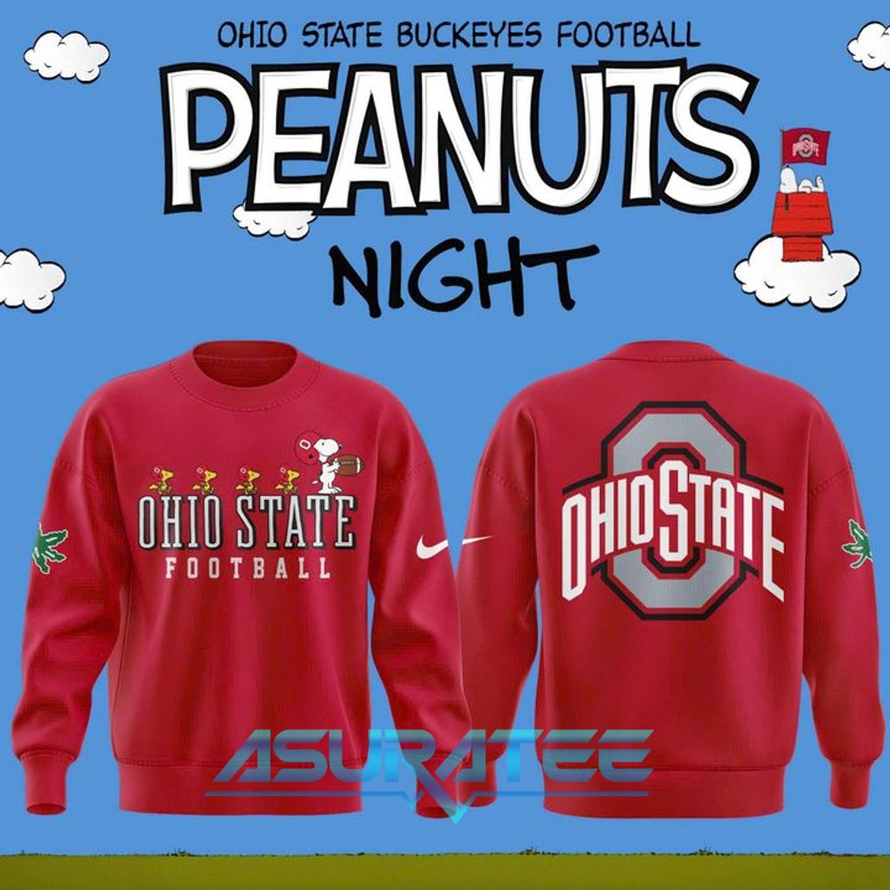 Ohio State Football x Peanuts Night Special Sweatshirt 2025