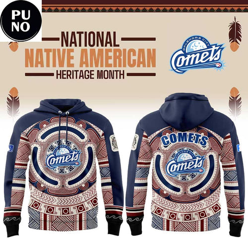 Oklahoma City Comets x Native American Heritage Night 2026 Hoodie