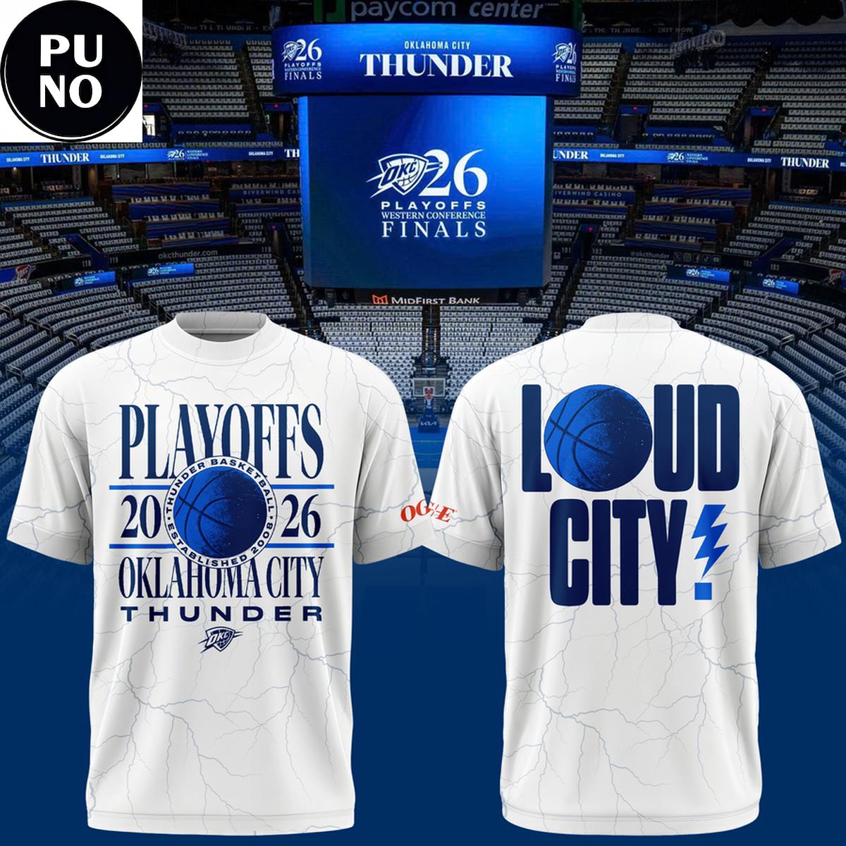Oklahoma City Thunder 2026 Game 5 Loud City T-Shirt