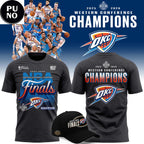 Oklahoma City Thunder 2026 NBA Finals Western Conference Champions T-Shirt