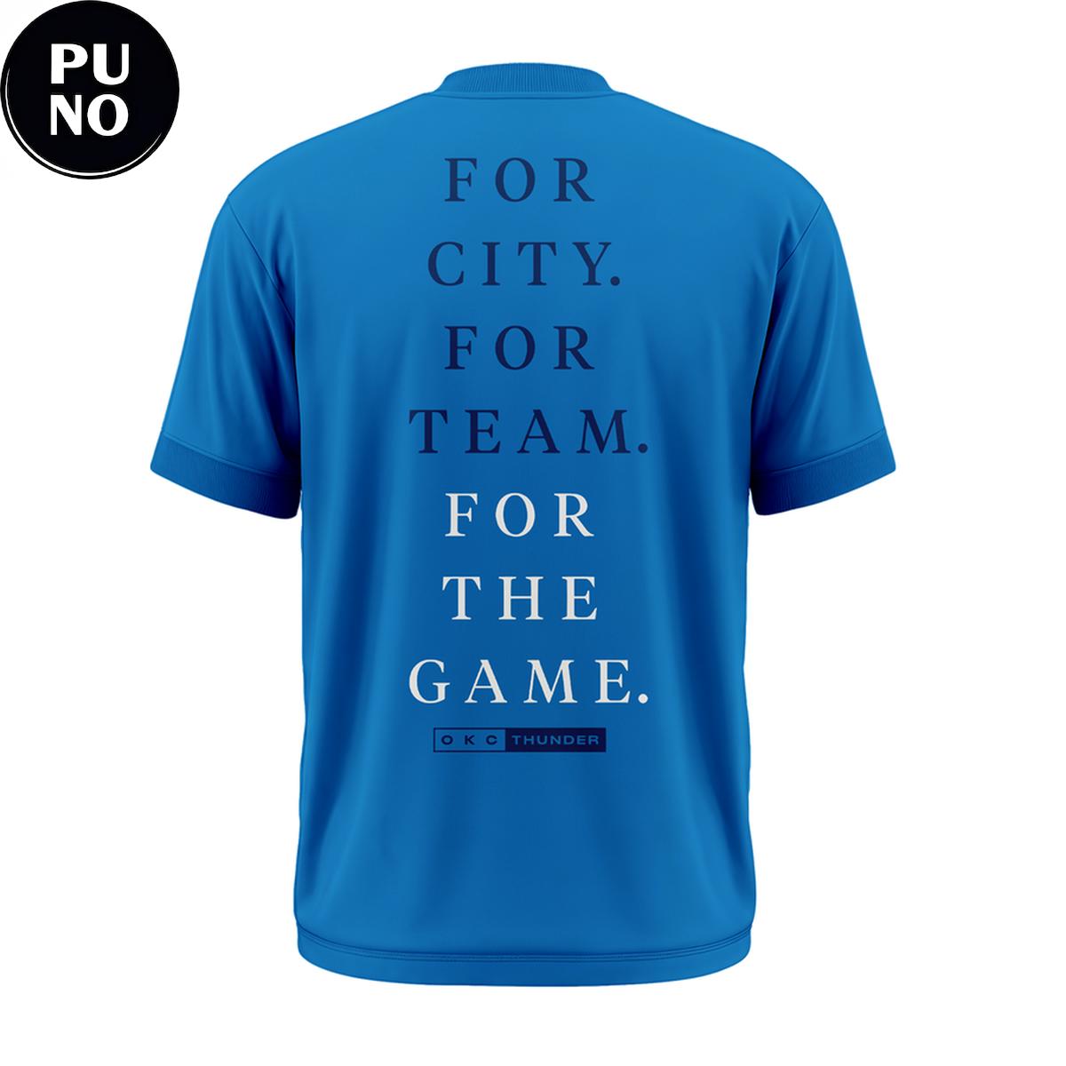 Oklahoma City Thunder 2026 Playoffs Round 2 For City For Team For The Game T-Shirt