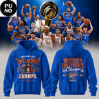 Oklahoma City Thunder 2026 Western Champions Hoodie T-Shirt