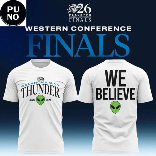 Oklahoma City Thunder 2026 Western Conference Finals Game 2 T-Shirt