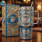 Oklahoma City Thunder Handle With Tumbler