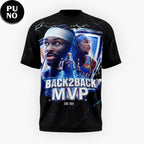 Oklahoma City Thunder Shai Gilgeous-Alexander MVP Back 2 Back T-Shirt