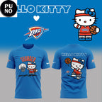 Oklahoma City Thunder x Hello Kitty Basketball Game Night 2026 Hoodie T-Shirt