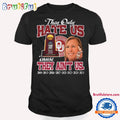 Oklahoma Sooners 2024 NCAA Softball Women’s College World Series Champions T Shirt, They Only Hate Us Shirt