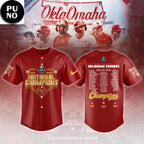 Oklahoma Sooners 2026 Baseball National Champions Finals Roster Baseball Jersey