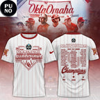 Oklahoma Sooners 2026 Baseball National Champions Finals Roster Hoodie T-Shirt