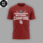 Oklahoma Sooners 2026 Women’s Gymnastics National Champions Back2Back Hoodie Shirt