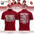 Oklahoma Sooners Four Peat 2024 NCAA Softball Women’s Champions Polo Shirt