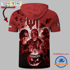 Oklahoma Sooners Horror Characters Essential Halloween Sleeveless Hoodie