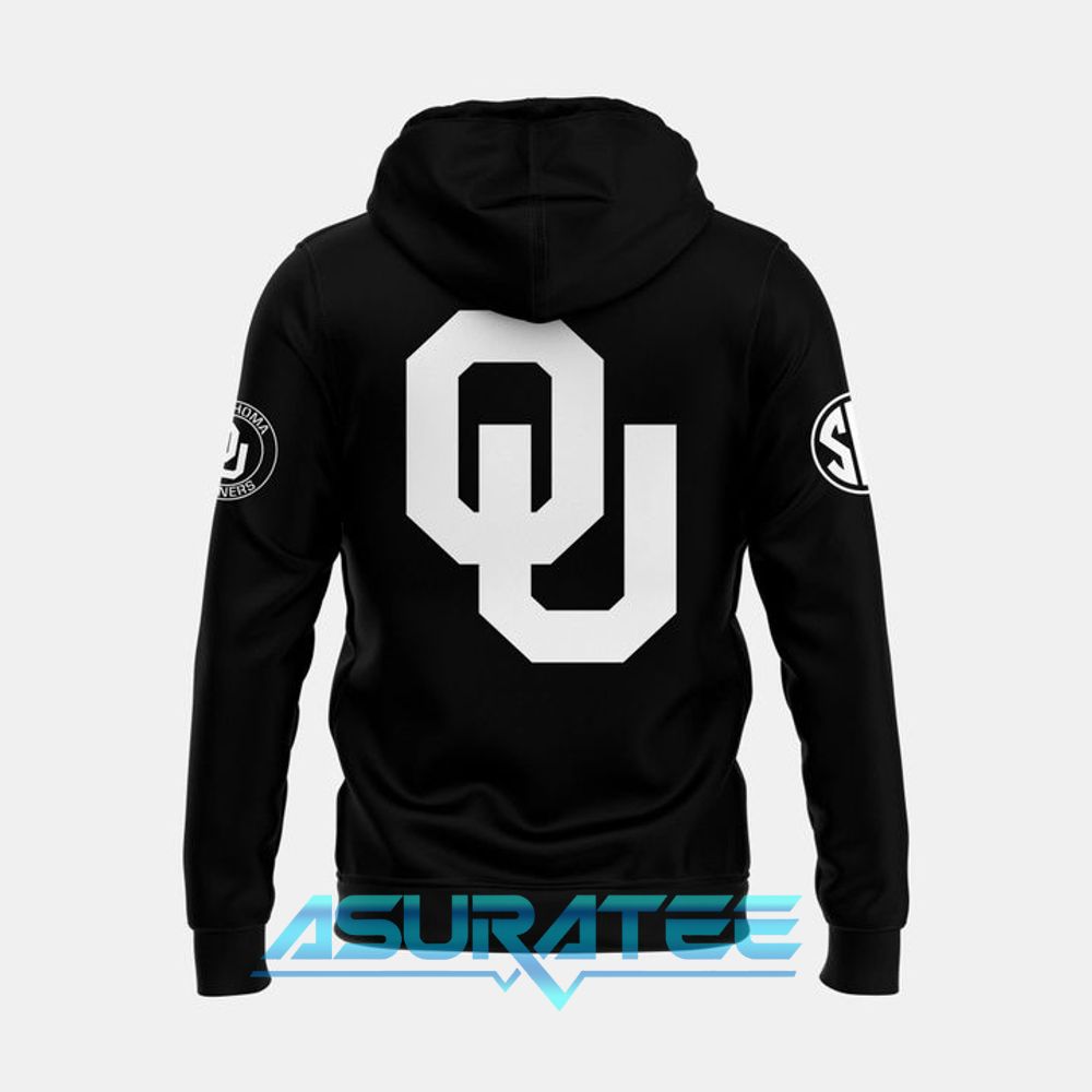 Oklahoma Sooners NCAA “Hard To Kill” Special Black Hoodie Set