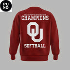 Oklahoma Sooners Softball 2026 Back-to-Back SEC Regular Season Champions Hoodie Shirt