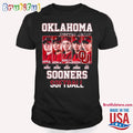 Oklahoma Sooners Starting Lineup Softball 2024 T Shirt