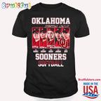 Oklahoma Sooners Starting Lineup Softball 2024 T Shirt