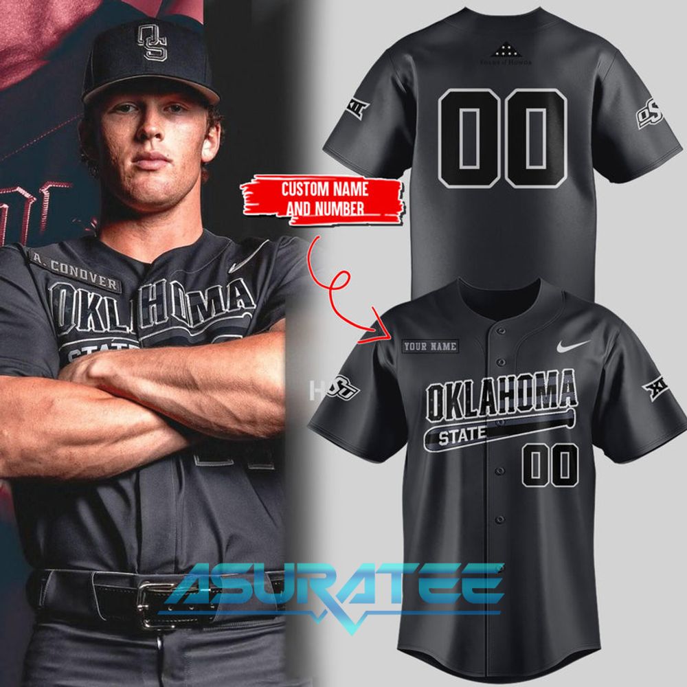Oklahoma State Cowboys x Salute To Service 2026 Baseball Jersey