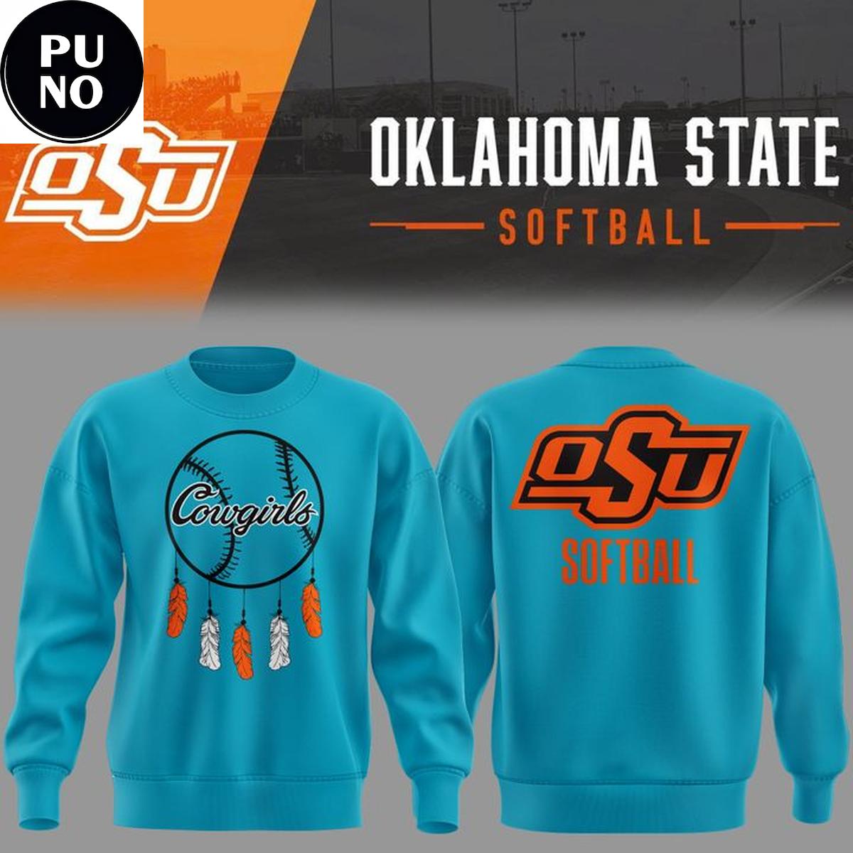 Oklahoma State Cowgirl Softball Native American Hoodie T-Shirt