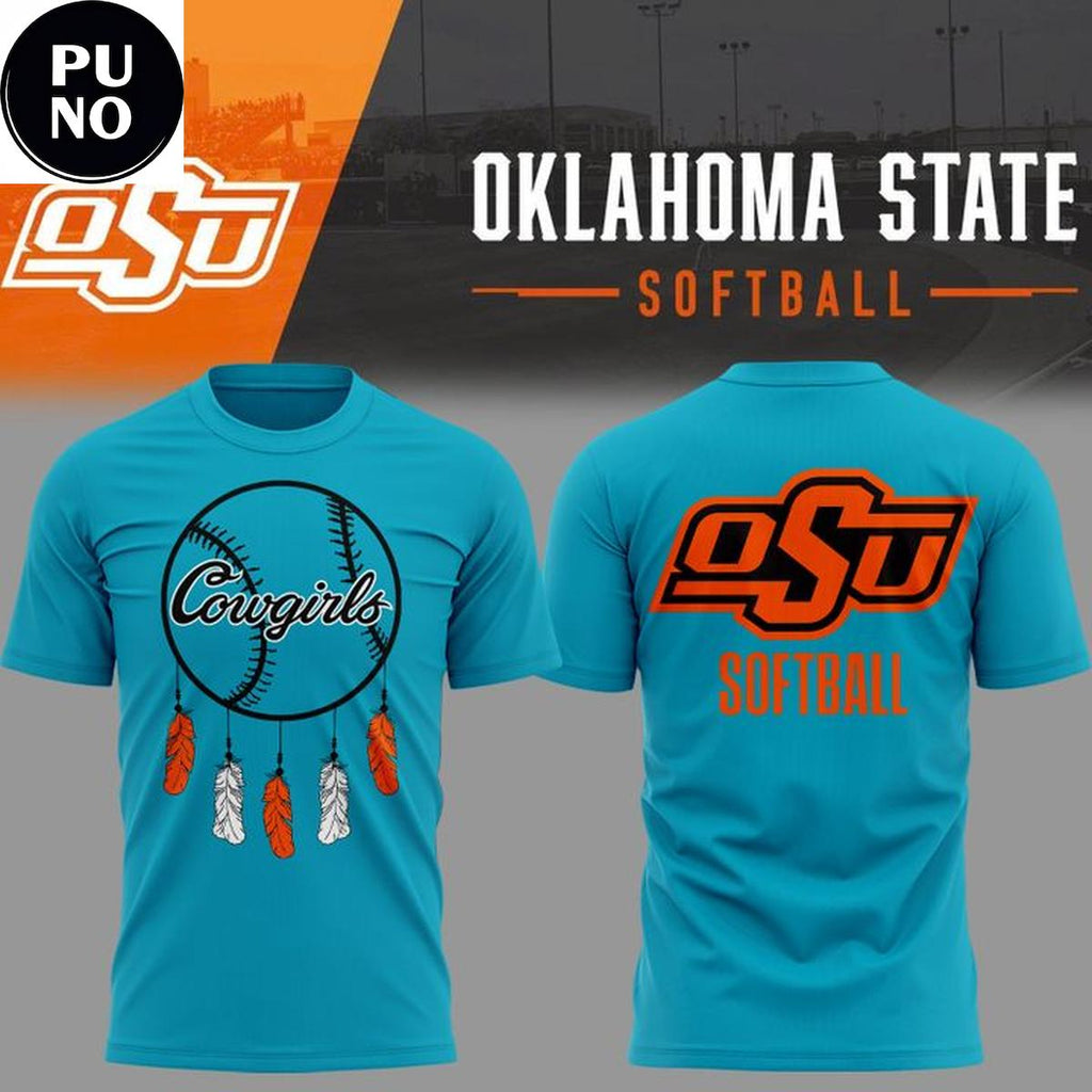 Oklahoma State Cowgirl Softball Native American Hoodie T-Shirt