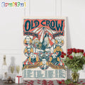 Old Crow Medicine Show 25th Anniversary Jubilee Tour 2024 Wall Art Poster Canvas
