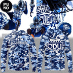 Old Dominion Monarchs Football 2026 Camo Hoodie T-Shirt