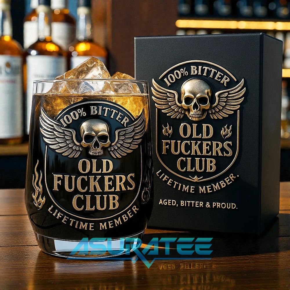Old F*ckers Club Limited Edition Whisky Glass