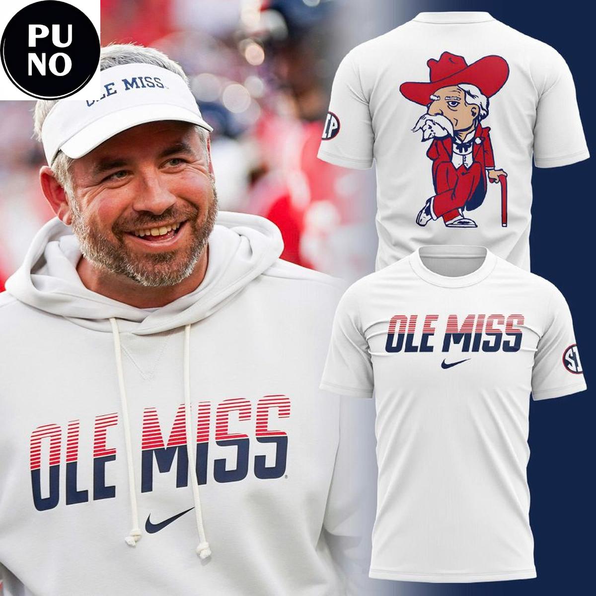 Ole Miss Rebels 2026 Colonel Reb Hoodie T-Shirt