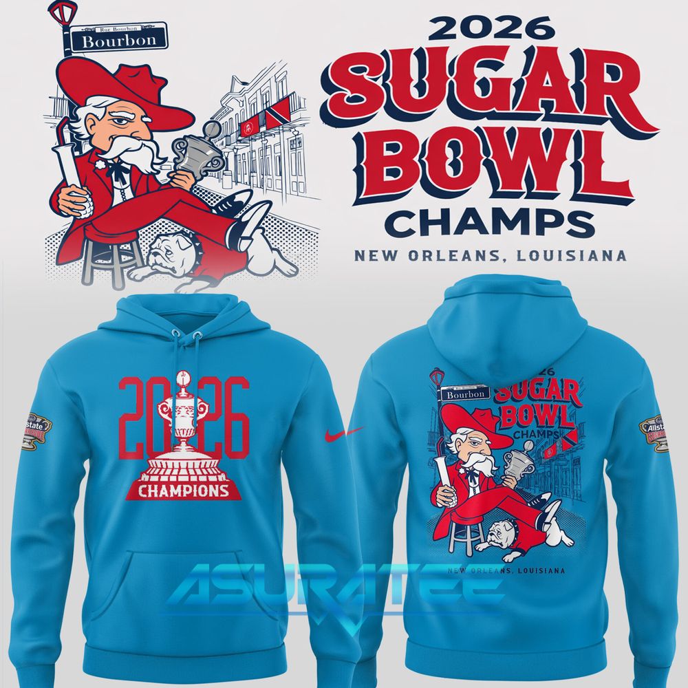 Ole Miss Rebels 2026 Sugar Bowl Champions Limited Edition Hoodie Set