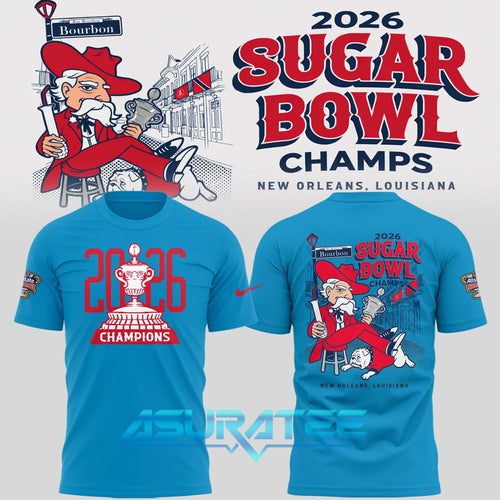 Ole Miss Rebels 2026 Sugar Bowl Champions Limited Edition Shirt