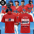 Ole Miss Rebels NCAA Baseball College World Series 2026 Omaha Bound Hoodie T-Shirt
