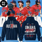Ole Miss Rebels NCAA Baseball College World Series 2026 Omaha Bound Hoodie T-Shirt