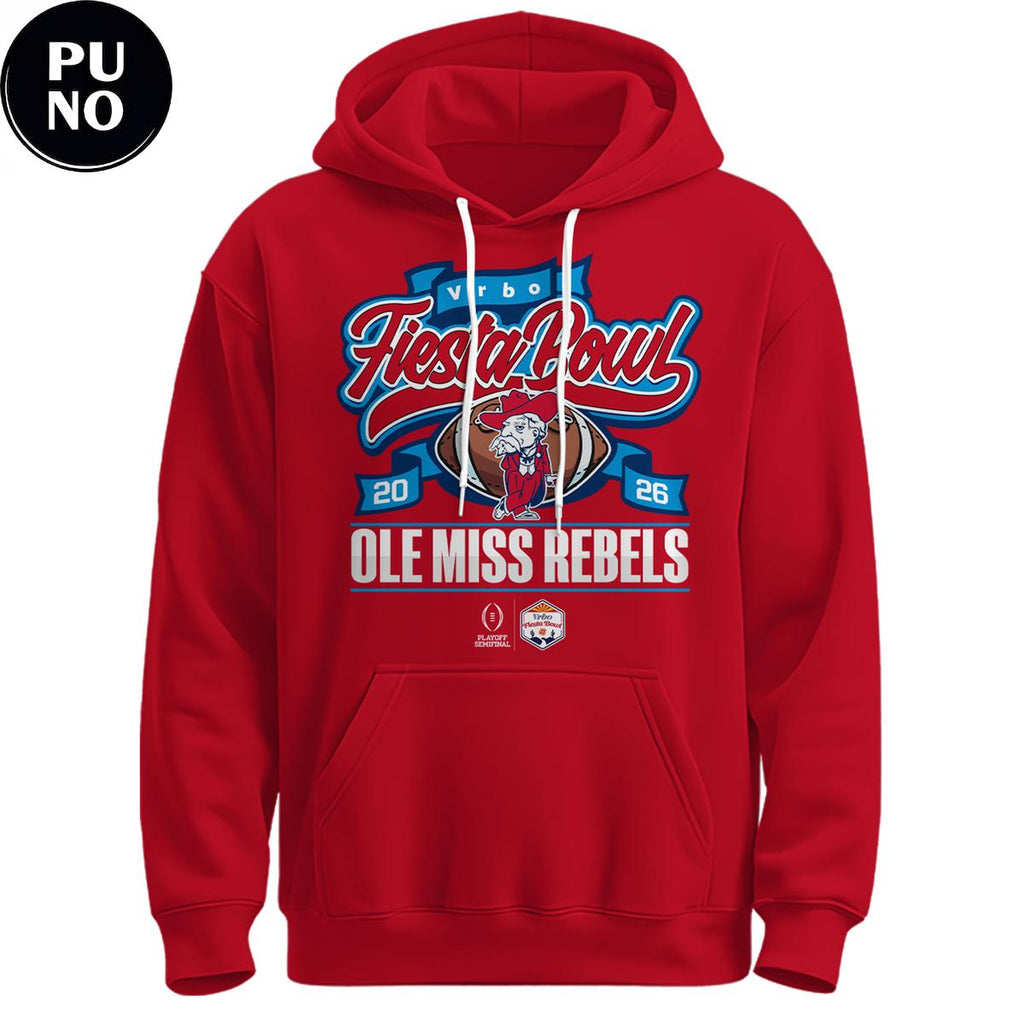 Ole Miss Rebels Vrbo Fiesta Bowl Champions 2026 Hoodie Shirt