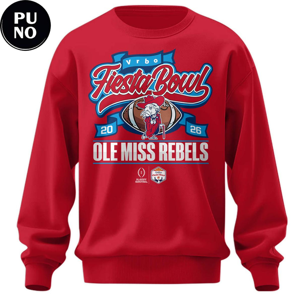 Ole Miss Rebels Vrbo Fiesta Bowl Champions 2026 Hoodie Shirt