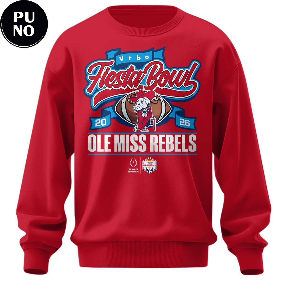 Ole Miss Rebels Vrbo Fiesta Bowl Champions 2026 Hoodie Shirt