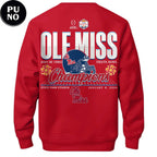 Ole Miss Rebels Vrbo Fiesta Bowl Champions 2026 Hoodie Shirt