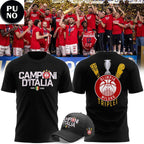 Olimpia Milano 2026 Campioni d’Italia T-Shirt