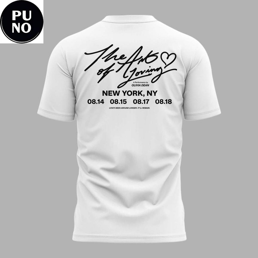 Olivia Dean Living in NYC Tour 2026 T-Shirt