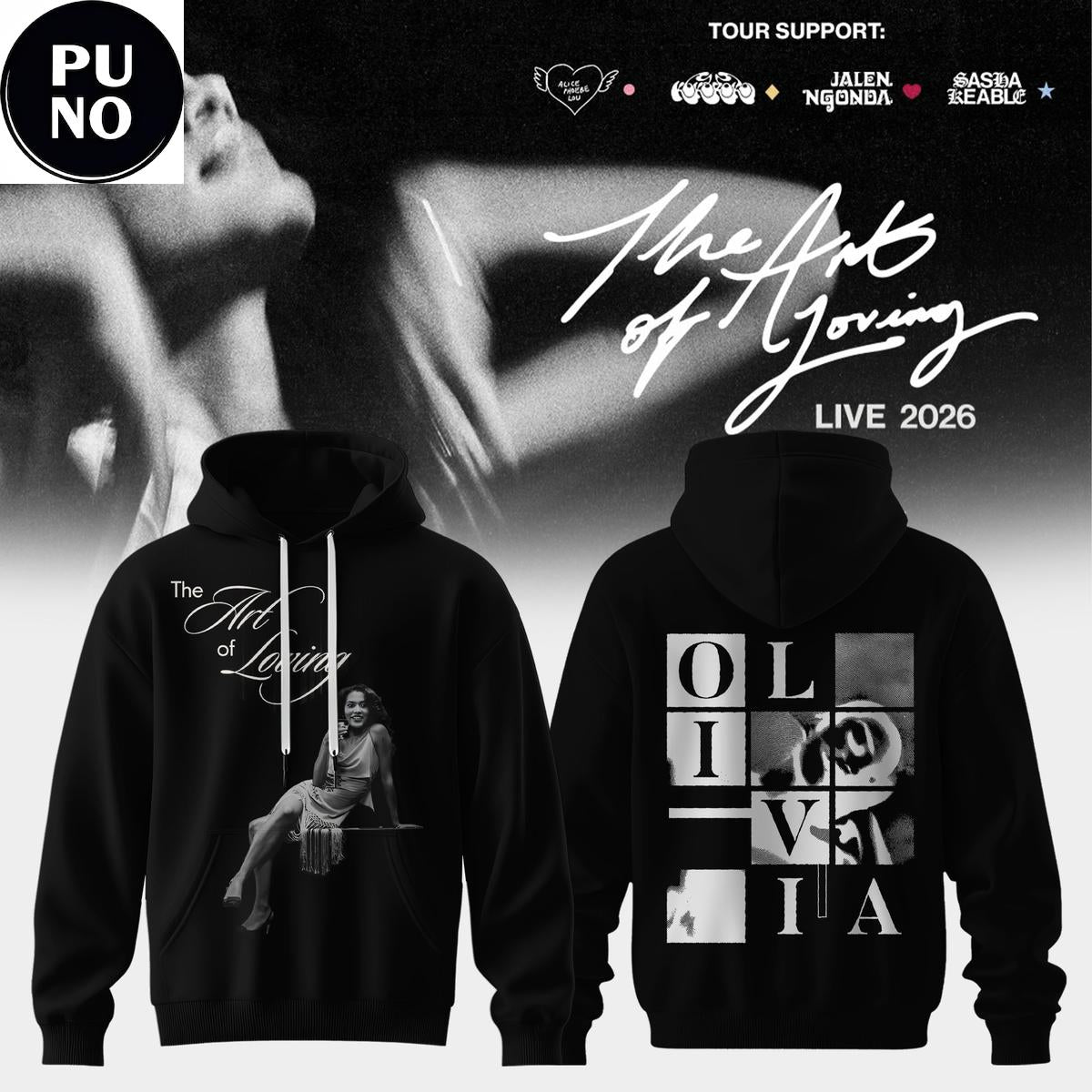 Olivia Dean The Art of Loving Live 2026 Hoodie T-Shirt