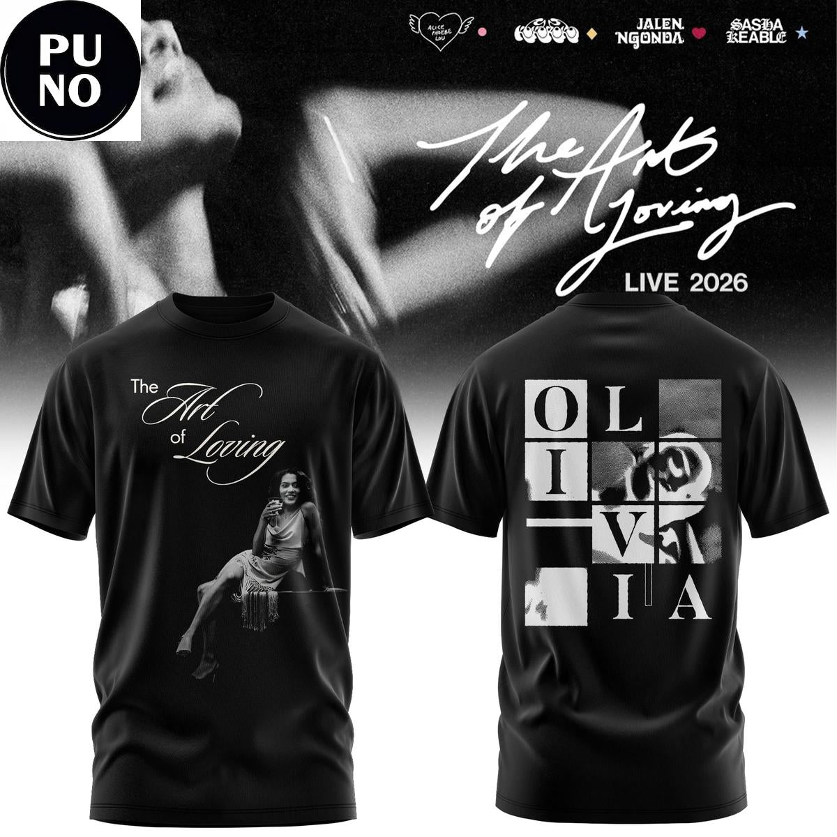 Olivia Dean The Art of Loving Live 2026 Hoodie T-Shirt